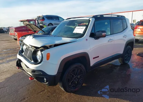 2018 Jeep Renegade Trailhawk 4X4 from USA, damaged, VIN ZACCJBCB1JPH55768